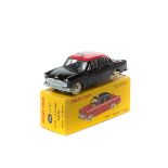 French Dinky Toys TAXI 'ARIANE' Simca (542). In black with red roof, 'TAXI' to roof front, meter to
