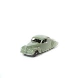 Dinky Toys Lincoln Zephyr Coupe (39c). An example in light grey with dark brown crinkle effect