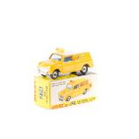 Dinky Toys AA Mini Van (274). 2nd type in yellow with white roof and blue interior, 'AA SERVICE'