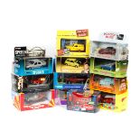 10 Corgi TV/Film related vehicles. Mr.Bean's Mini, Fawlty Towers Austin 1300 Estate, Spender Ford