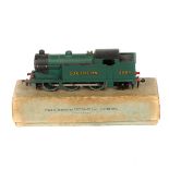 A Hornby Dublo 3-rail Class N2 0-6-2T steam locomotive. An example in unlined green livery with '