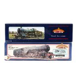 2 Bachmann BR tender locomotives. A V2 Class 2-6-2, Green Arrow 60800, in lined black livery (31-