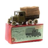 A Britains British Army 10-Wheel Covered Tender (1432). With opening driver and passenger doors,