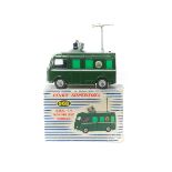 Dinky Supertoys B.B.C. T.V. Roving Eye Vehicle (968). In dark green with light grey band and roof,