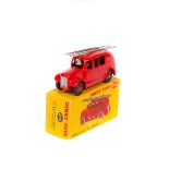 Dinky Toys Streamlined Fire Engine (250). In bright red with silver ladder and bell, later example