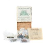 A rare box of Britains Miniature Gardening series No.2 M.G. An 'assortment of flower beds', 4 beds/