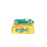 Dinky Toys Cooper-Bristol single seat Racing Car (23G). In dark green, with mid green wheels and