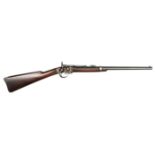 A good US Civil War .50” Smith’s patent breech loading percussion cavalry carbine, 39” overall,