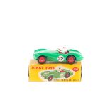 Dinky Toys Aston Martin DB3 Sports (110). Example in mid green with red seats and wheels with