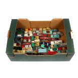 45+ Dinky Toys for restoration. Comprising of 1940s, 50s and 60s cars, sports cars and caravans.