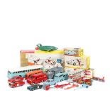 18 Dinky Toys. Including; Maximum Security Vehicle (105), complete with crate and boxed with inner