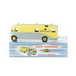 Dinky Supertoys Racehorse Transport (979). In light grey and yellow 'Newmarket Racehorse Transport