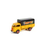 French Dinky Ford Covered Wagon (25JJ). A rare example in yellow and black Calberson livery, (yellow