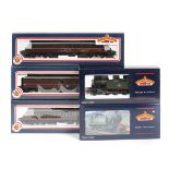 Bachmann Branch-Line Model Railway. 2 locomotives - BR 45xx 2-6-2 tank RN4560 (32-126) in BR black