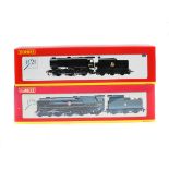 2 Hornby Railways tender locomotives. A BR Merchant Navy Class 4-6-2 Bibby Line (R2202), RN 35020,