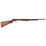 A .22” BSA “Standard” underlever air rifle, 45½” overall, barrel 19¼”, number S46685 (1930), with