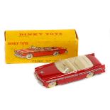 French Dinky Toys Chrysler 'New Yorker' (24A). An example in red with ivory seats. Spun wheels and