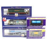 3 Lima OO locomotives plus freight wagons. 3 diesel locomotives - a Foster Yeoman Class 59 Co-Co