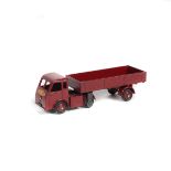 Dinky Toys Hindle Smart Helecs British Railways articulated lorry (30W). In maroon with maroon