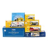 10x Corgi Classics mostly from the Building Britain series. A Pack comprising a Bedford Low