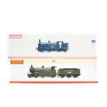 2 Hornby Railways locomotives. 2 Southern Railway examples - a Class T9 4-4-0 tender locomotive (