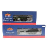 2 Bachmann Model Railways locomotives. A BR Robinson Class 04 2-8-0 tender locomotive RN 63635 (31-