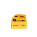 Dinky Toys Bedford 10-CWT Van 'KODAK' (480). In deep yellow livery with red wheels, 'KODAK Cameras &