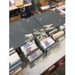 FIVE METAL FILE DRAWERS OF POSTCARDS, APPROX 2500 NEWER AND OLD OF MAINLY INDIA