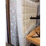 A DOUBLE DIVAN BED WITH SEALY POSTUREPEDIC MATTRESS