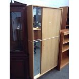 A STAG LIGHT OAK WARDROBE H182CM W91CM D56CM