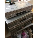 4 COMBI'S DVD/ VIDEO CASSETTE - SPARES ONLY