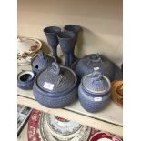 BLUE POTTERY