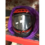 MOTOR CYCLE CRASH HELMET