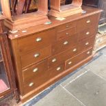 A MODERN FRENCH SIDEBOARD BY MUEBLES DE AYER H92CM W150CM D46CM