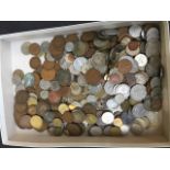 A TRAY OF COINS C