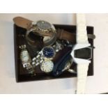 TRAY OF WATCHES C