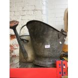 GALVANISED BUCKET AND A WATERING CAN