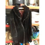 FAUX FUR COAT