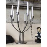 STEEL CANDLE STAND