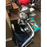 GOLF CLUBS & BAG