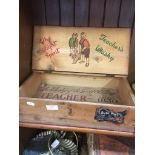 TEACHERS WHISKY PINE BOX