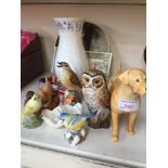 BESWICK DOG AND OTHER CHINA