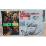 Hamish Imlack The Imlack Sampler TRASAM9 and Hamish Imlach Before EXTRA1059 both signed Ex