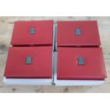 Four Royal Mint proof sets comprising 2002 Proof Collection, 1999 Last Coins of the 20th Century