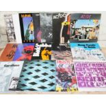 16 Rock LPs including Pink Floyd, Led Zeppelin, AC/DC, Def Leppard, Expect No Mercy, Deep Purple,