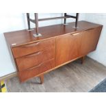 A McIntosh teak sideboard circa 1960s, length 152cm, depth 47cm & height 76cm .