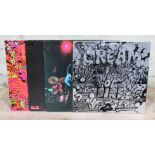 Four Cream LPs including Disraeli Gears visual grading general VG+