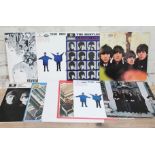 10 The Beatles LPS.