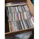 A BOX OF CD'S