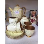 CARLTON WARE POLKA DOT STYLE TEA WARE